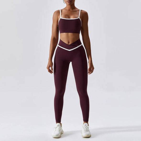 Seamless Women Yoga Set Workout Shirts Sport Pants Bra Gym Suits Fitness Shorts Clothes High Waist Running Leggings Sports Sets